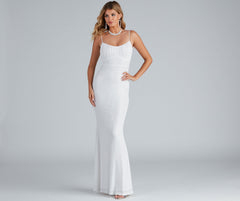 Martha Formal Sequin Long Dress
