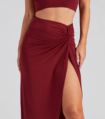 All Night Wrap Maxi Skirt