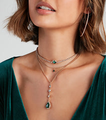 Heart Of The Ocean Layered Necklace