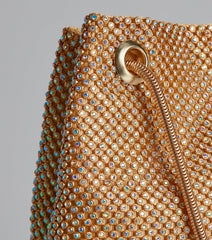 Party Of One Rhine Mesh Bucket Bag