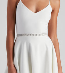 Loops Of Luxe Rhinestone Belt
