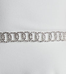 Loops Of Luxe Rhinestone Belt