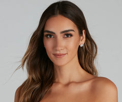 Flower Power CZ Studs