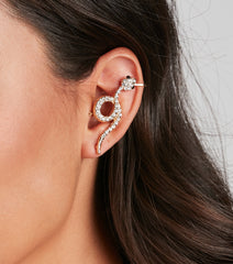 Snake Escape Stud Ear Crawlers