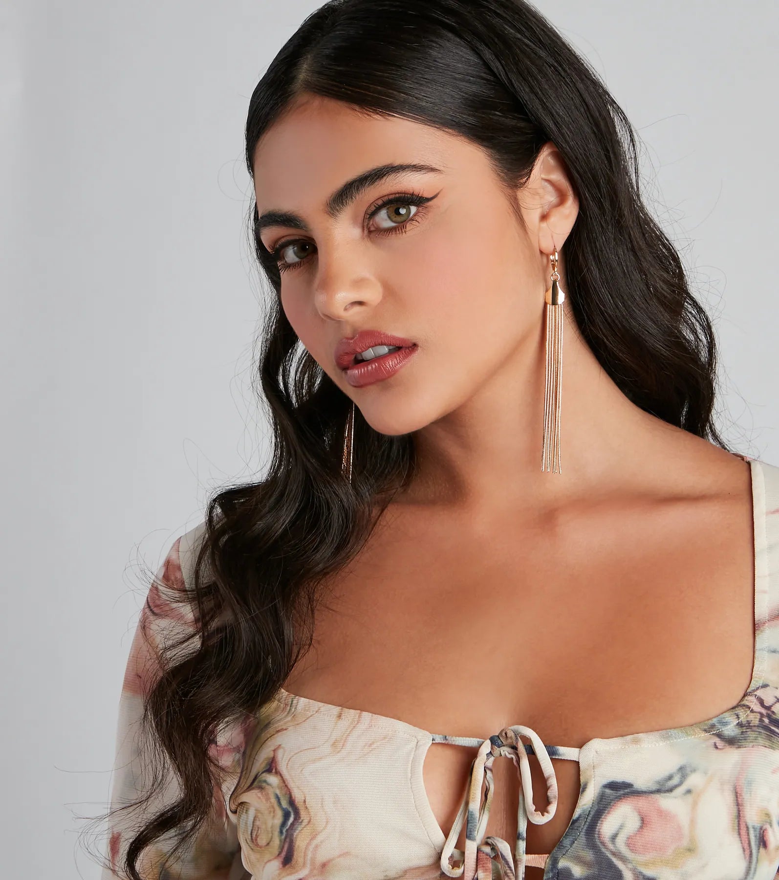 She's Luxe Fringe Earrings
