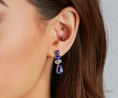 Elegant Glamour Necklace And Earrings Set