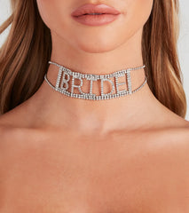 Bride Rhinestone Choker