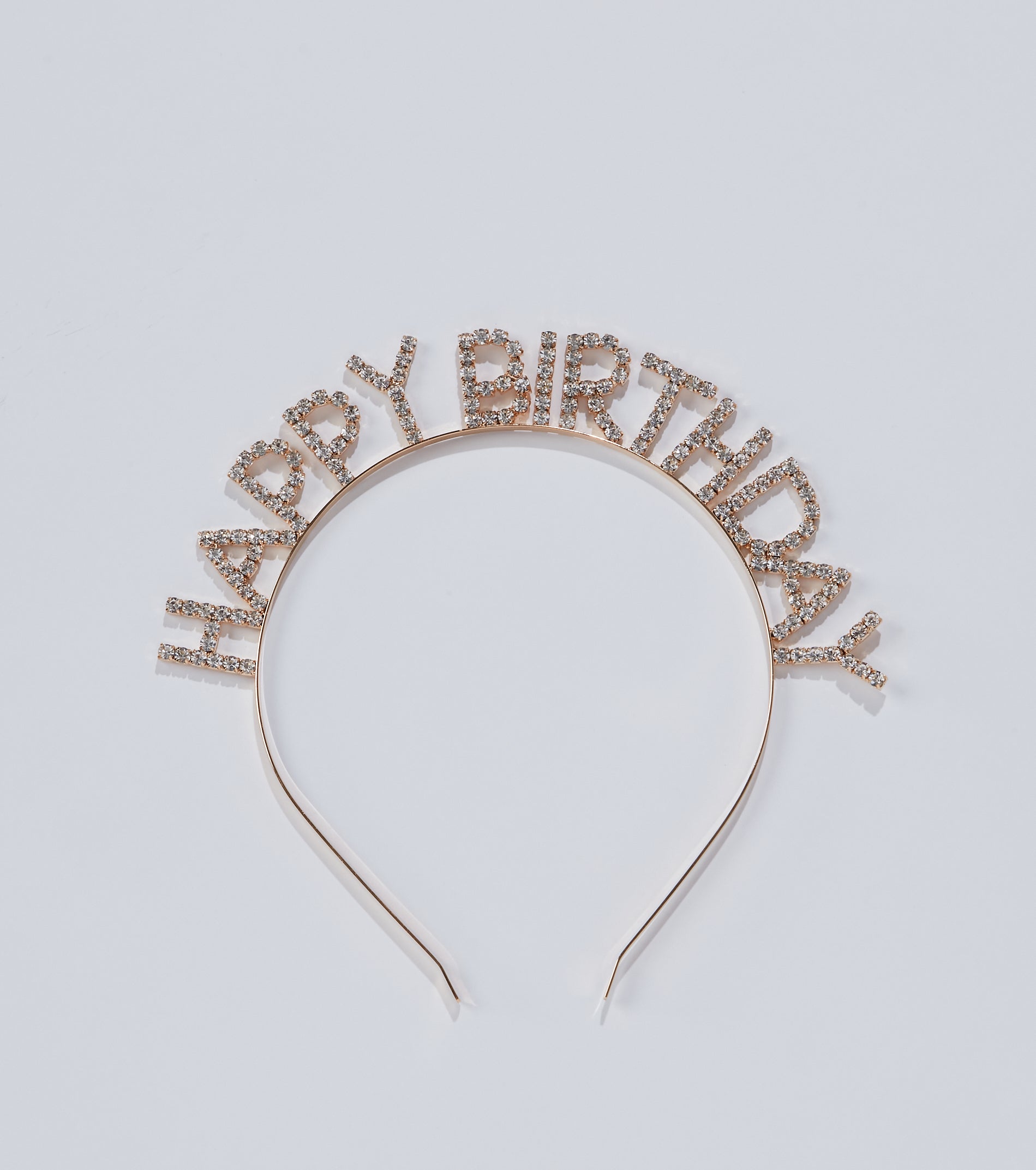 Happy Birthday Rhinestone Headband