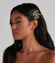 Snake It Till Ya Make It Hair Pins