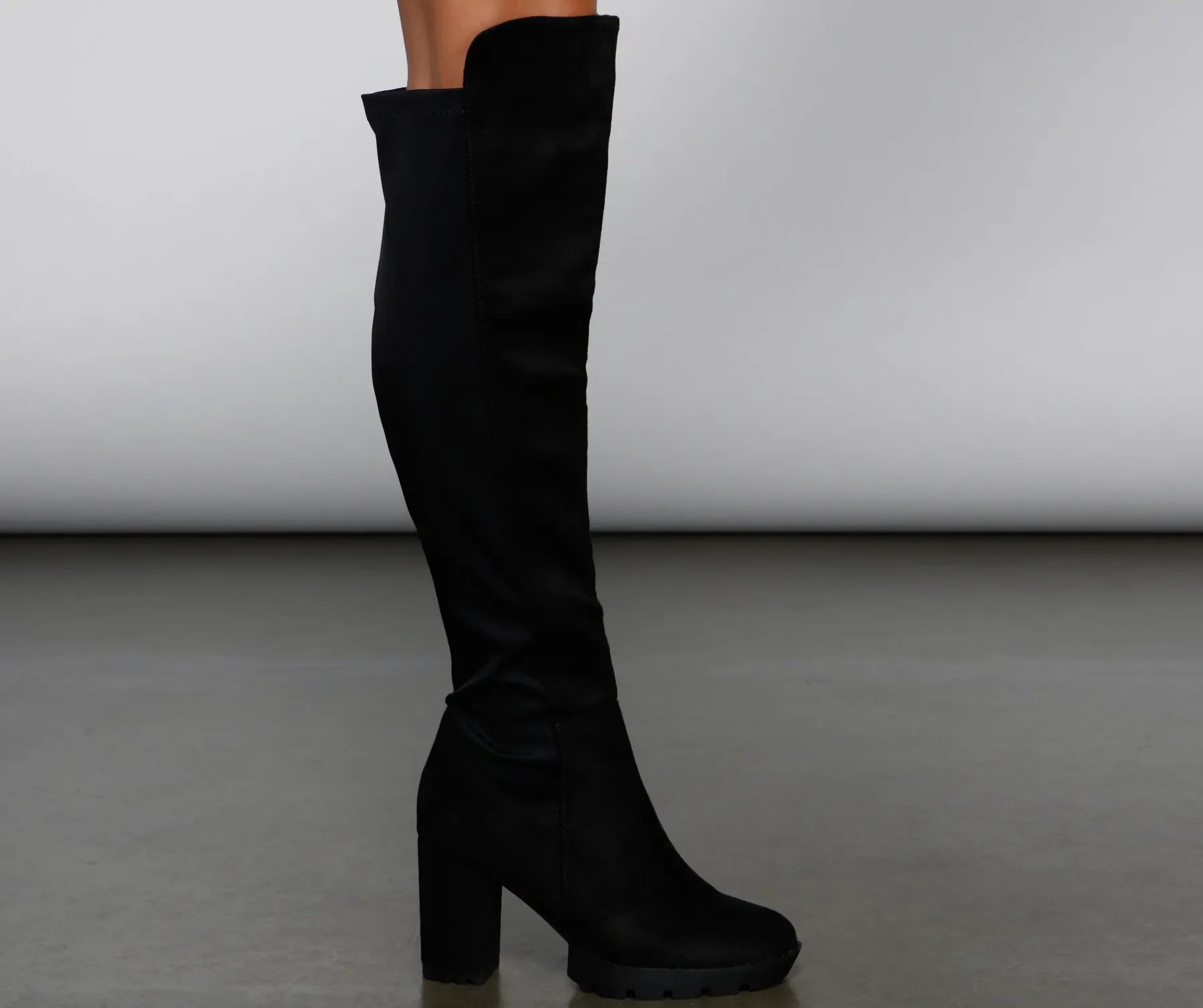 Trendy Lug Sole 50/50 Boots
